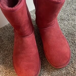 Dark Pink Authentic Ugg boots